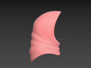 hijab Modelo 3D