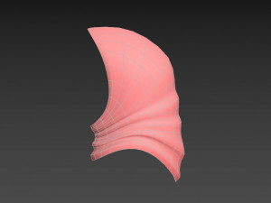 hijab Modelo 3D