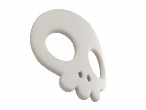 skull mask 3D 모델
