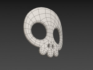 skull mask 3D 모델