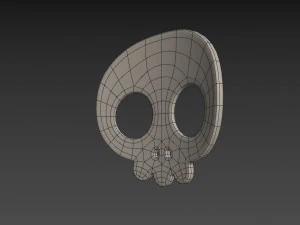 skull mask 3D Model