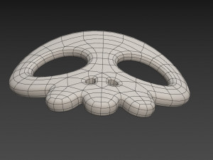 skull mask 3D 모델