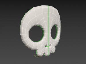 skull mask 3D 모델