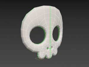 skull mask 3D Model