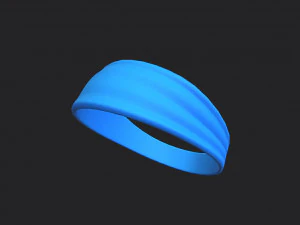 sport headband 3D Model
