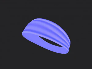 sport headband 3D Model