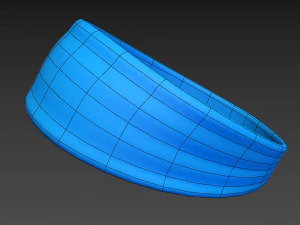 sport headband 3D Model