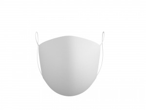 white surgical mask 3D Model