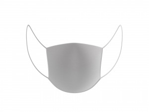 white surgical mask 3D Model