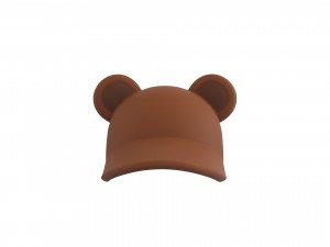 bear cap Model 3D