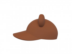 bear cap Model 3D