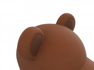 bon&eacute; de urso Modelo 3D