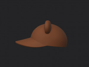 bear cap Model 3D