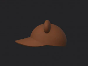 bon&eacute; de urso Modelo 3D