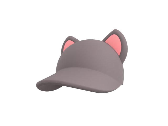 cat cap Modèle 3D .c4d .max .obj .3ds .fbx .stl .blend 