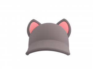 cat cap Modèle 3D