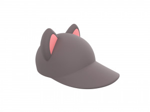 cat cap Modèle 3D