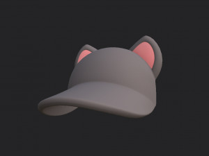 cat cap Modèle 3D