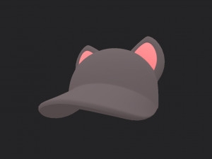 cat cap Modèle 3D