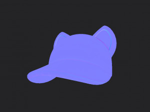 cat cap Modèle 3D