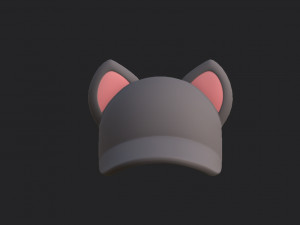 cat cap Modèle 3D