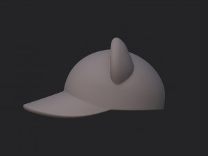 cat cap Modèle 3D