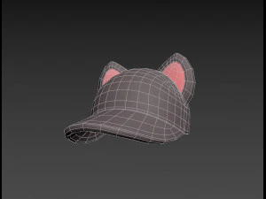 cat cap 3D Model