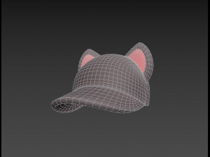 cat cap Modèle 3D