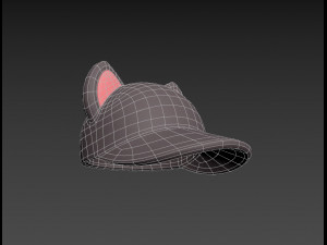 cat cap Modèle 3D