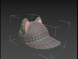cat cap Modèle 3D