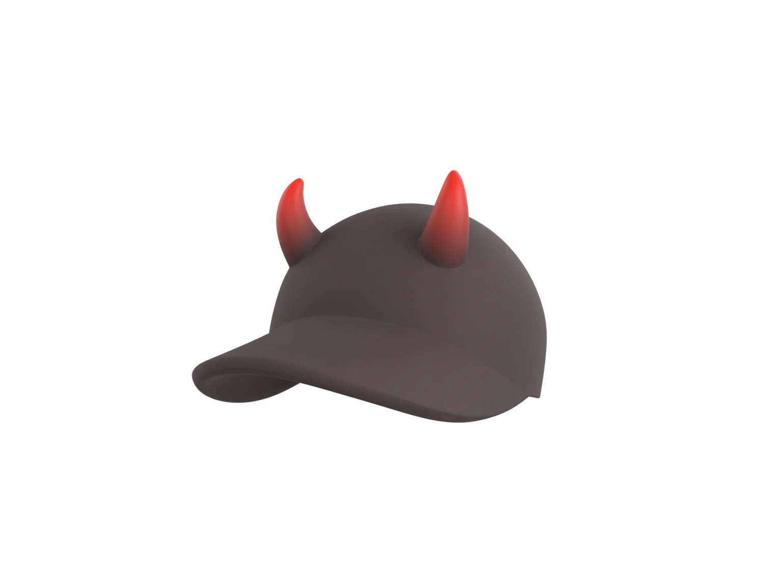 devil cap 3D Model .c4d .max .obj .3ds .fbx .stl .blend 