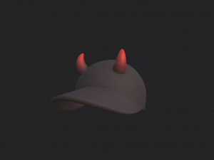 devil cap 3D 模型
