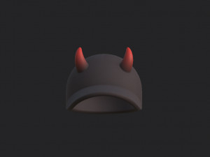 devil cap 3D 模型