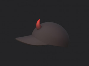 devil cap 3D 模型