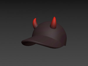 devil cap 3D 模型