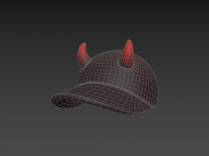 devil cap 3D 模型