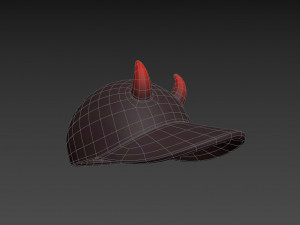 devil cap 3D 模型