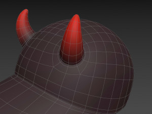 devil cap 3D 模型
