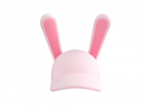 rabbit cap 3D Model