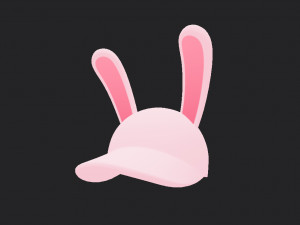 rabbit cap 3D Model