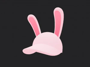 rabbit cap 3D Model