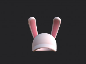 rabbit cap 3D Model