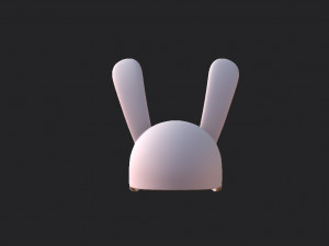 rabbit cap 3D Model