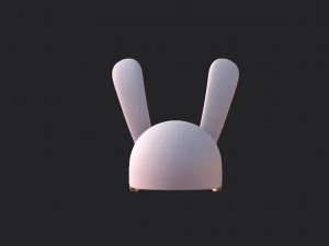 rabbit cap 3D Model