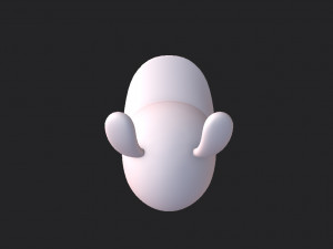 rabbit cap 3D Model