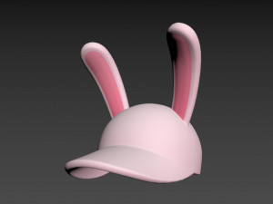 rabbit cap 3D Model