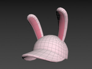 rabbit cap 3D Model