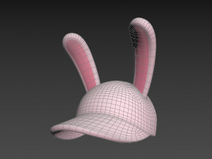 rabbit cap 3D Model