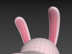 rabbit cap 3D Model