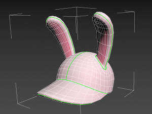 rabbit cap 3D Model